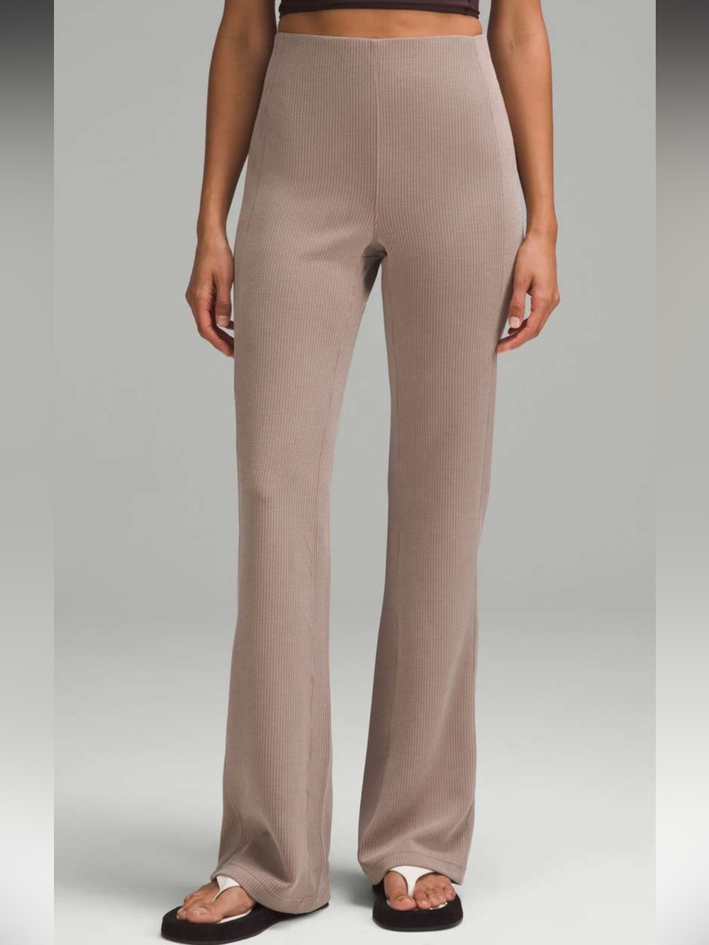 Lululemon Ribbed Softstreme Flared Pant NWOT